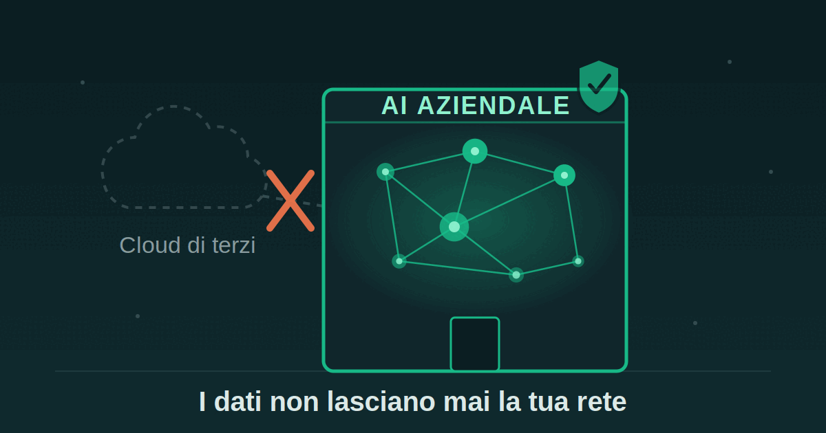 AI decentralizzata: quando l’intelligenza artificiale e la sovranità del dato restano in azienda