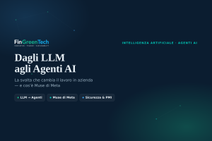 Dagli LLM agli Agenti AI: la svolta che cambia il lavoro in azienda (e cos’è Muse di Meta)