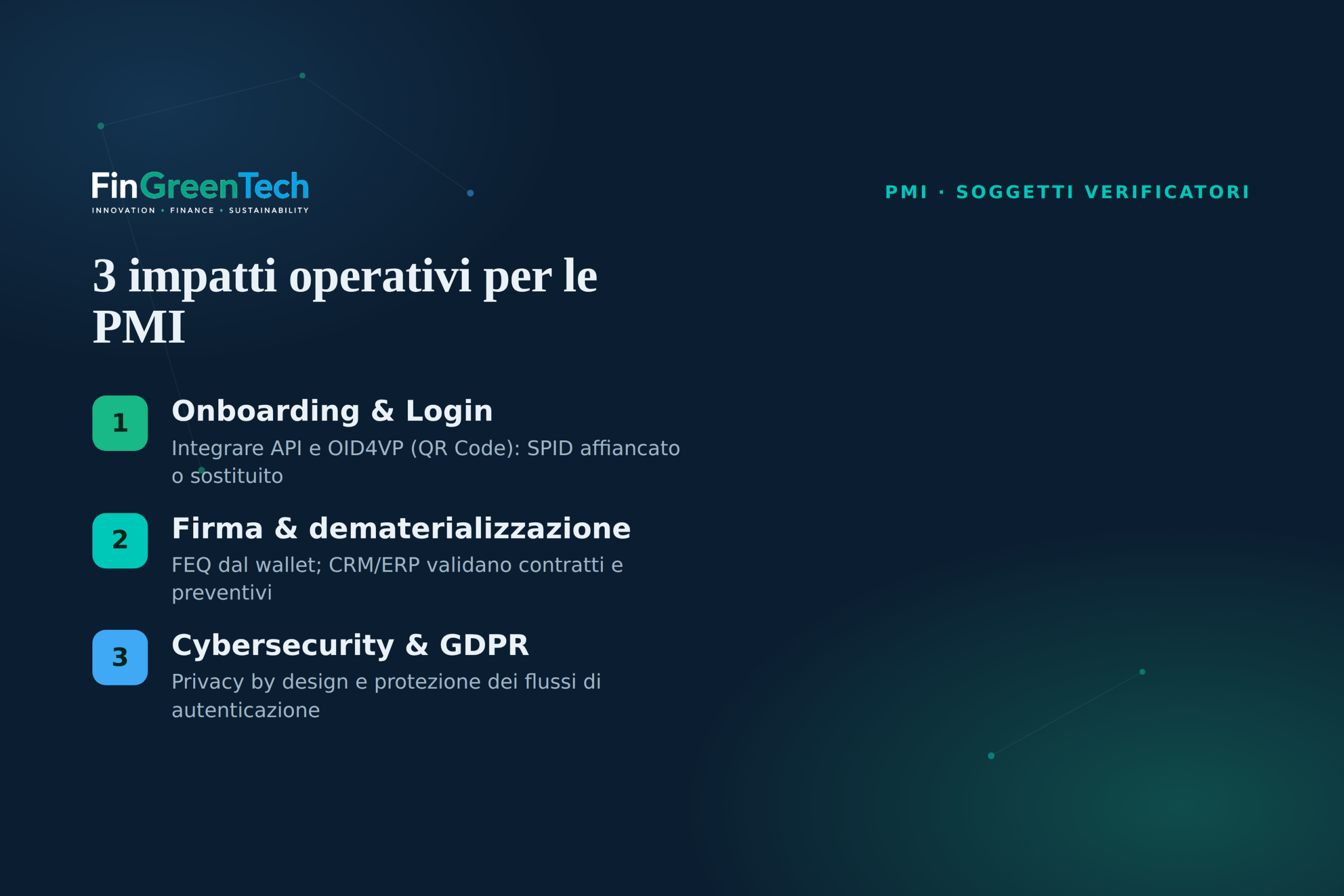 I tre impatti operativi dell'EUDI Wallet per le PMI
