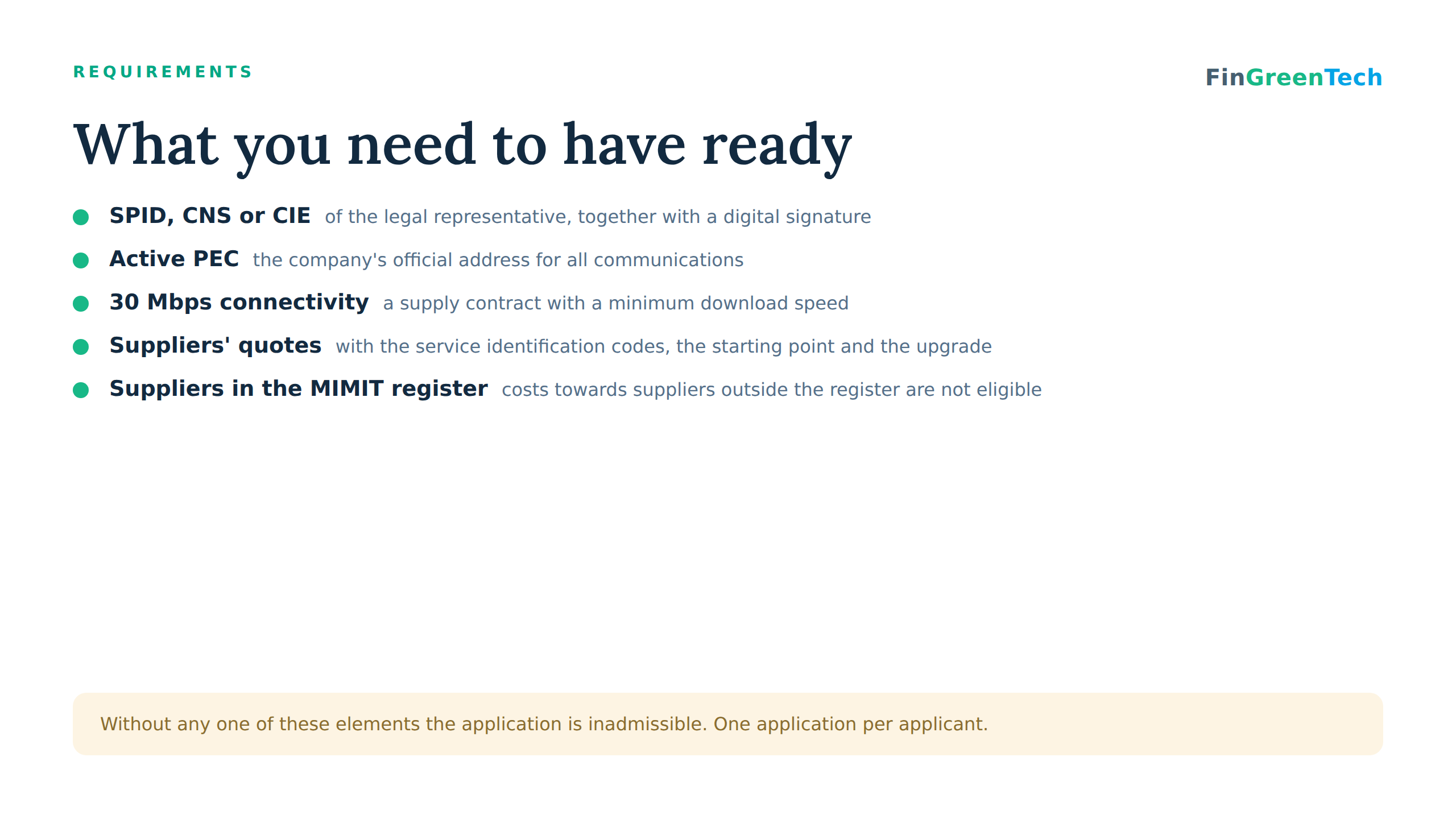 MIMIT Voucher: what you need to have ready for the application