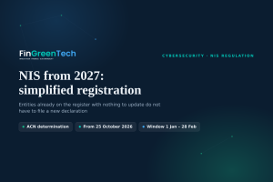 NIS from 2027, simplified registration: what changes for entities already on the register